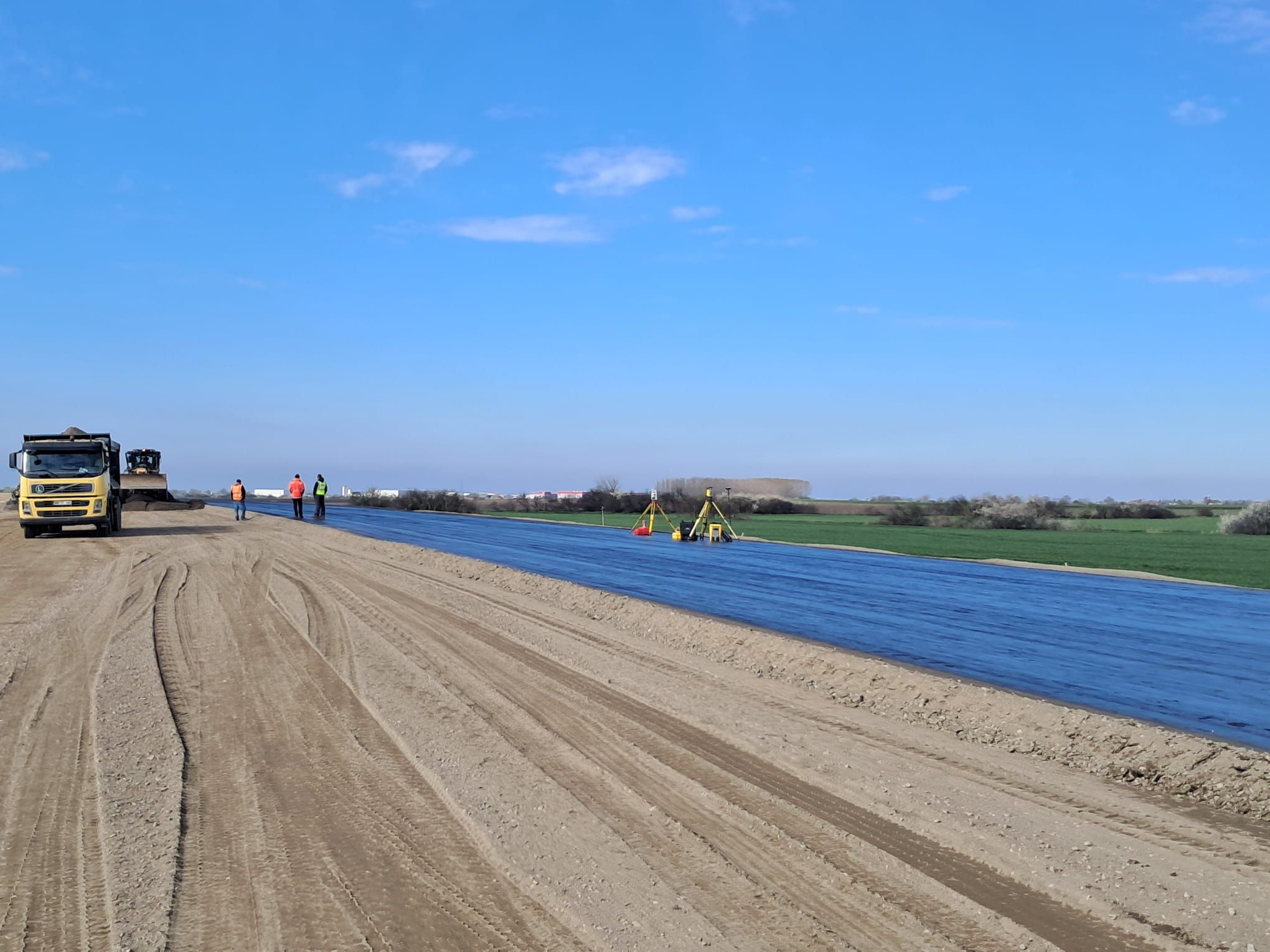 Progres pe șoseaua care va lega DN 69 de A1: o rută mai rapidă de la Timișoara spre autostradă