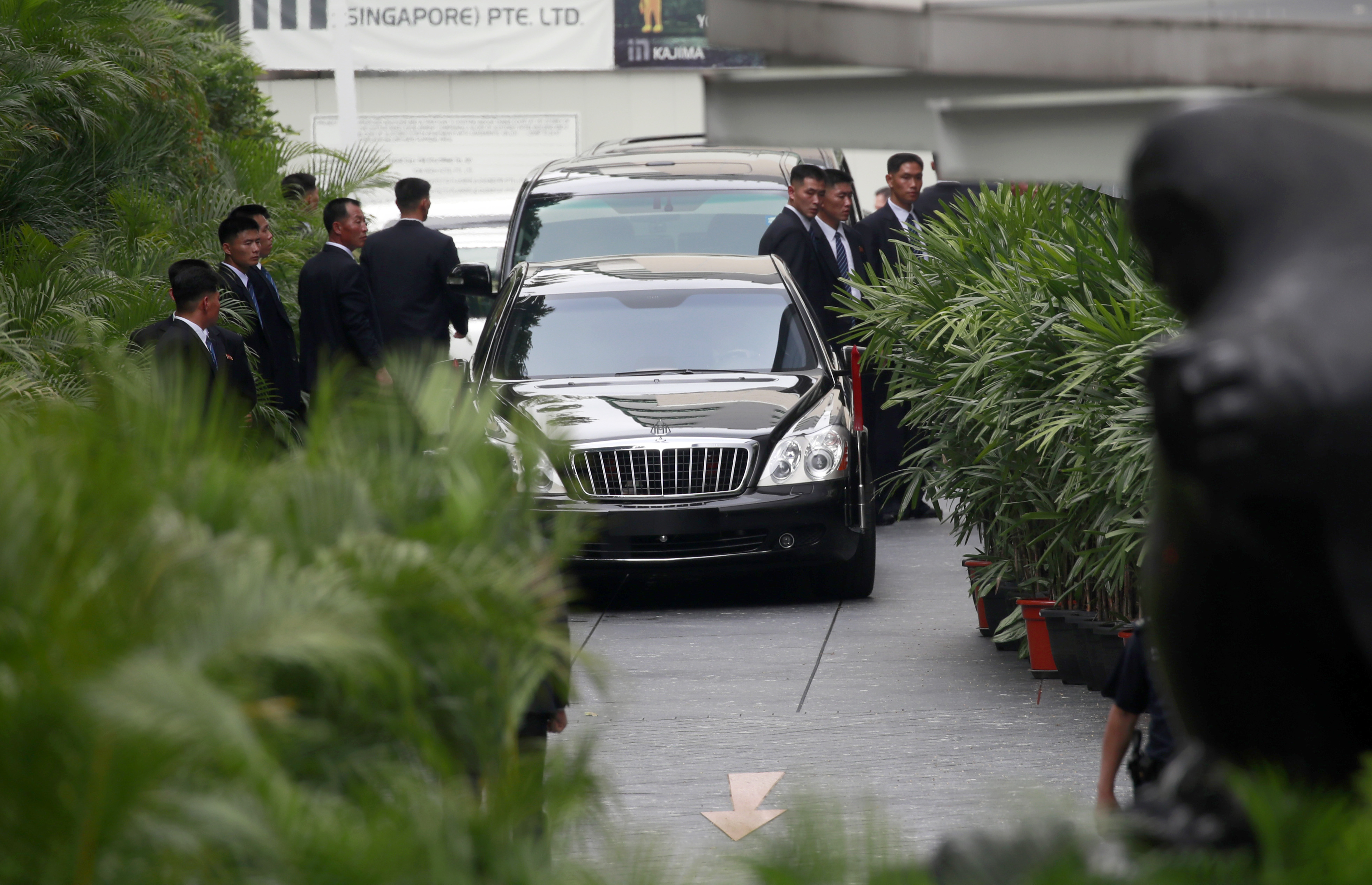 GALERIE FOTO | Kim Jong-un a sosit în Singapore pentru summitul cu Donald Trump