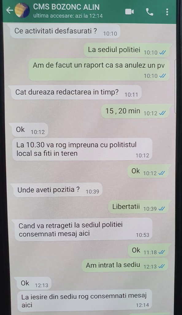 Polițiști monitorizați de șef cu ajutorul unor aplicații de supravegheat copii. Sindicatul Europol: „Și fosta soție avea acces la aplicație”