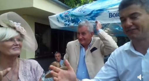 Monica Tatoiu și soțul său și-au reînnoit jurămintele. Cristian Boureanu a condus-o la altar | FOTO