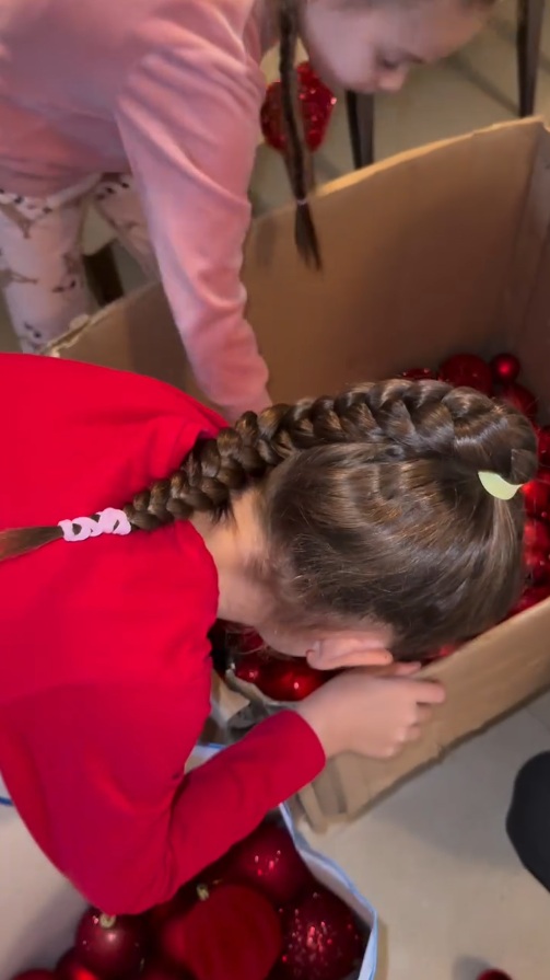 Cum arată bradul de Crăciun împodobit de Valentina Pelinel și Cristi Borcea încă de la început de noiembrie: „Hai și voi”