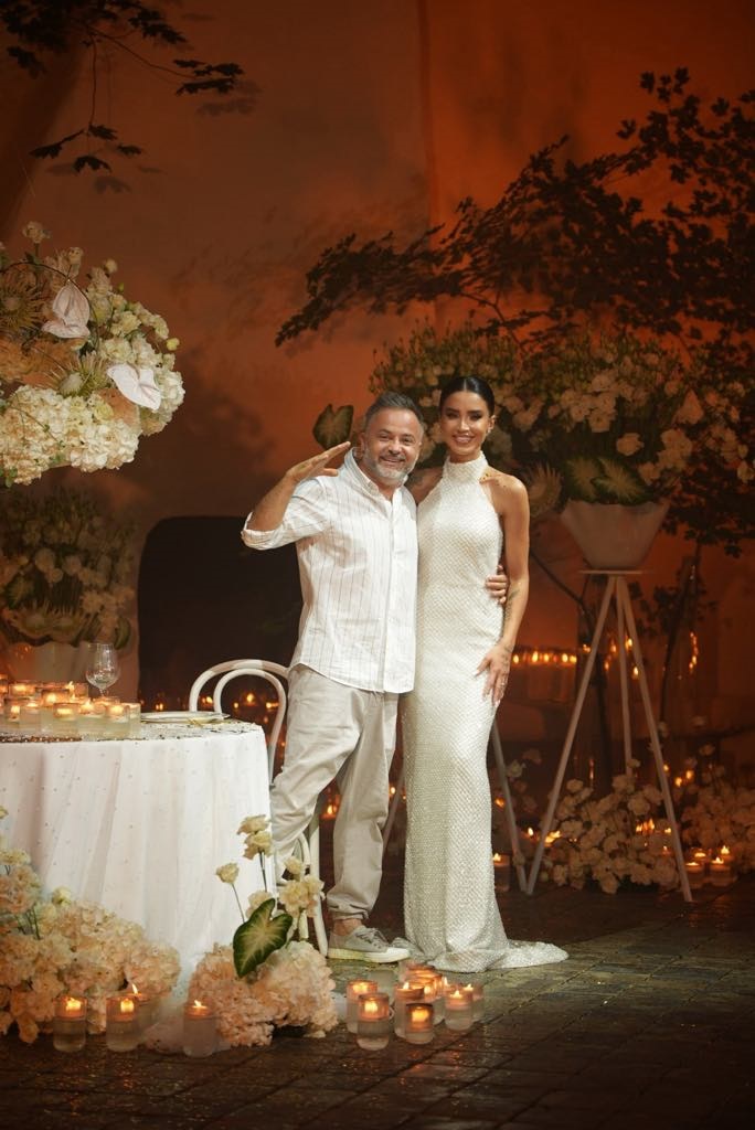 Adelina Pestrițu, din nou în rochie de mireasă. Cum a sărbătorit cinci ani de căsătorie cu Virgil Șteblea
