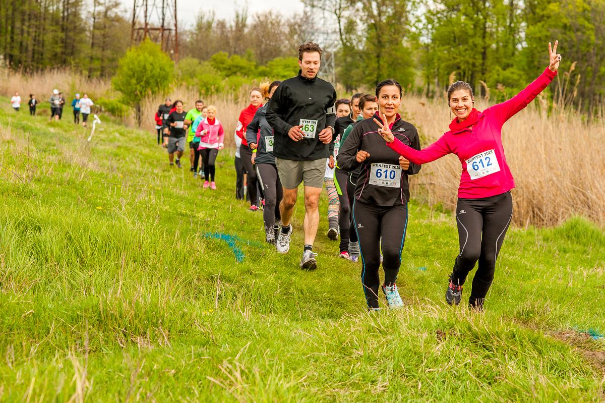 Peste 2.800 de oameni au luat parte la ZIUA B şi la RUNFEST, în pădurea Cernica / GALERIE FOTO   