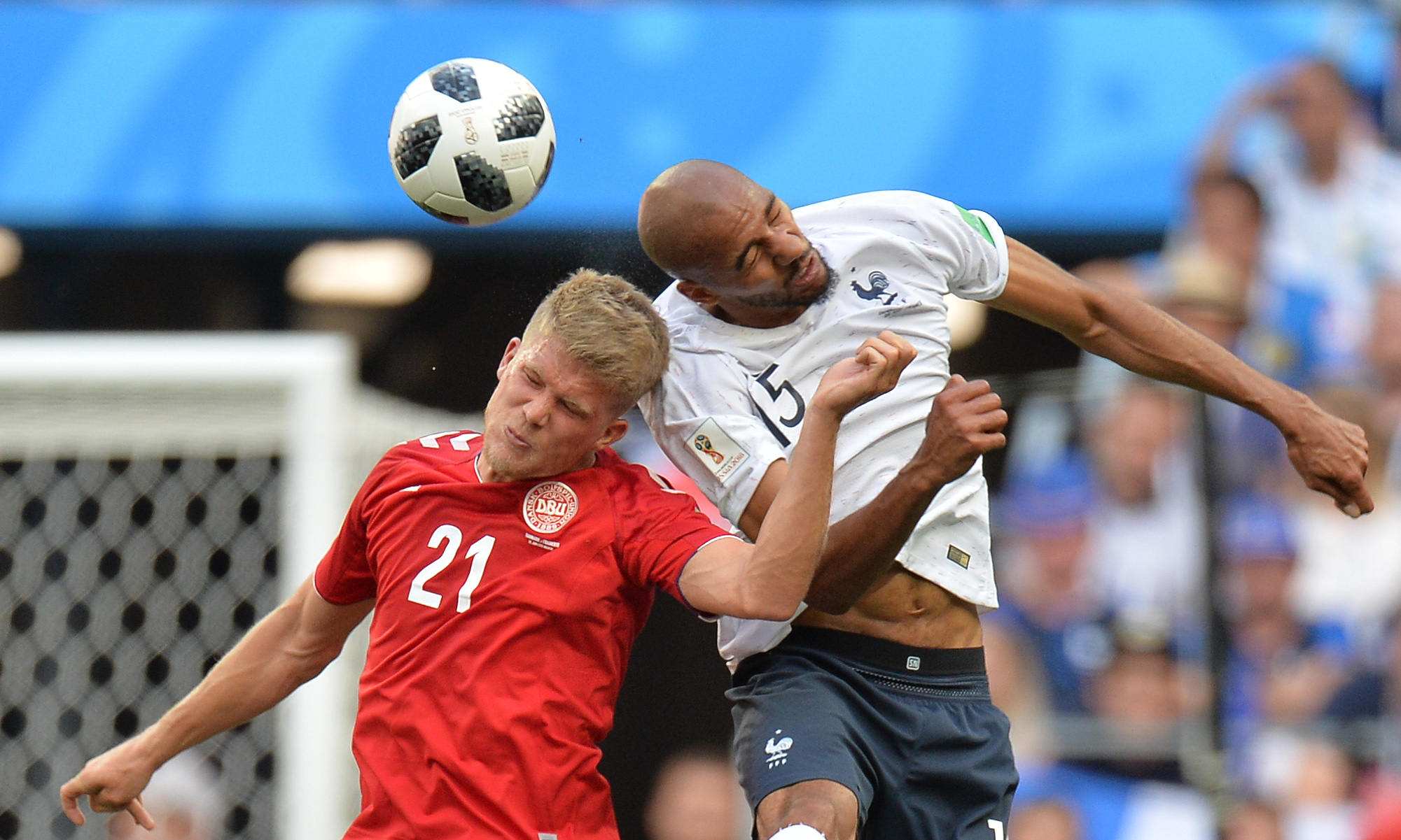 Danemarca - Franța 0-0, în Grupa C a Campionatului Mondial de Fotbal din Rusia 2018. Non-combat pe Lujniki | FOTO&VIDEO