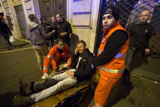 HAOS la Roma. 21 de fani de la Feyenoord au fost arestaţi / GALERIE FOTO&VIDEO