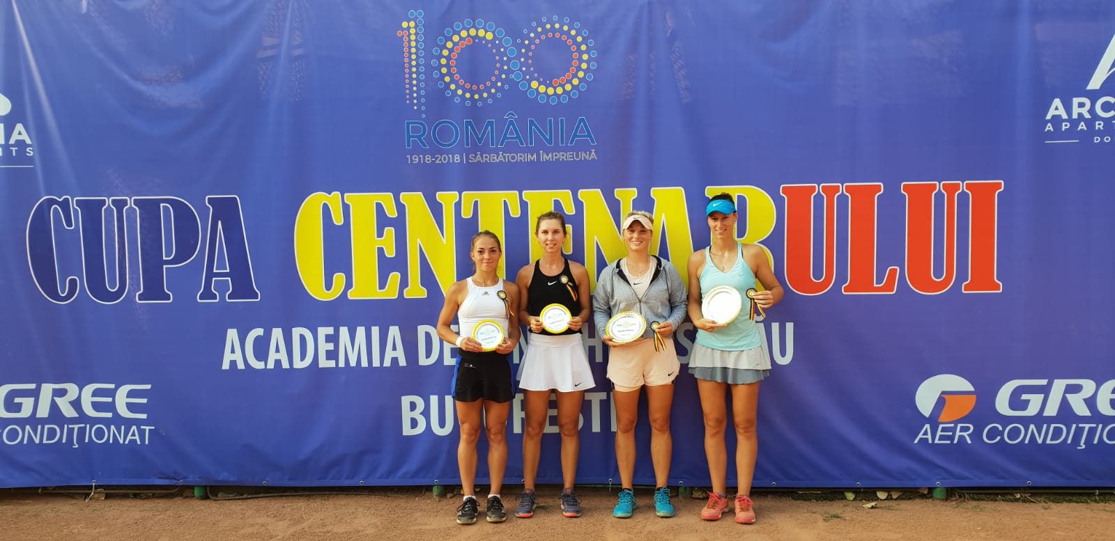 Turneul ITF de la București. Cristina Adamescu și Andreea Ghitescu au pierdut finala de dublu la ”Cupa Centenarului”