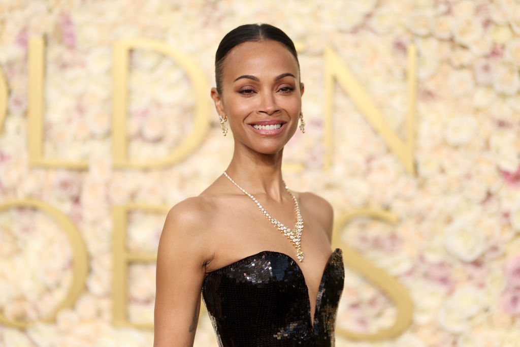 Zoe Saldana élete egyik legmerészebb ruháját viselte