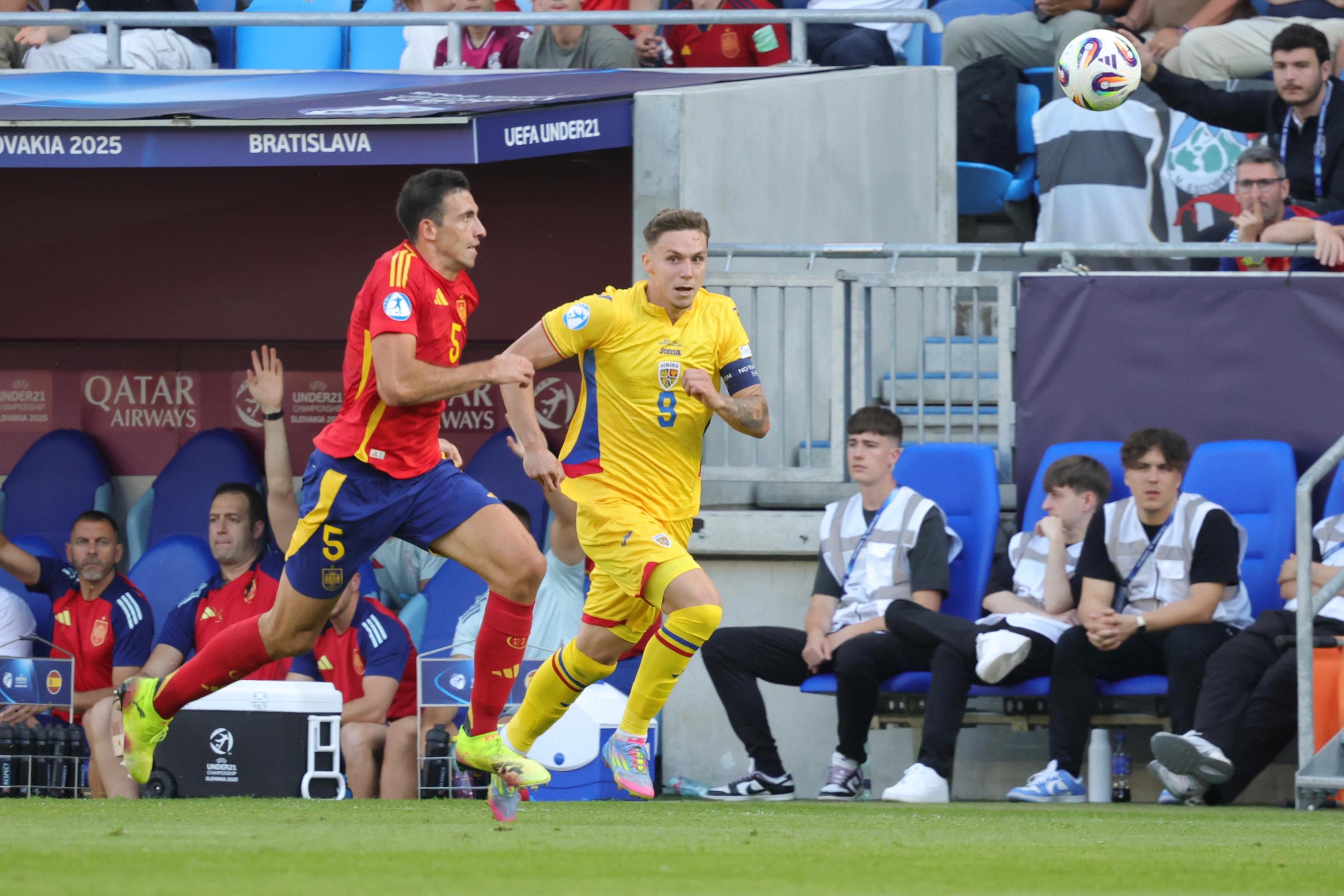 Euro U21 2025: România, răpusă pe final de Spania, campioana en-titre. Între victoria unei generații și am jucat ca niciodată, am pierdut ca întotdeauna!