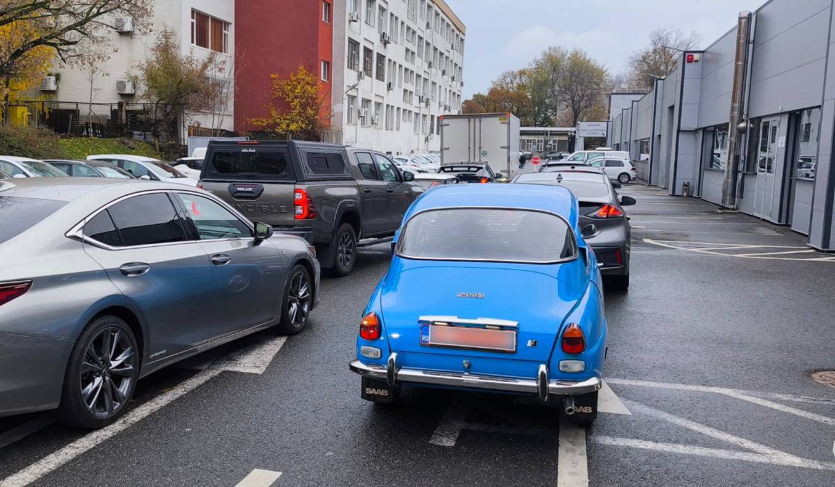 Mașina cunoscută ca „Micuța Lacrimă” a ajuns la RAR București: „Nu ați văzut prea multe astfel de modele în trafic”
