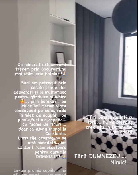 Imagini cu apartamentul din București al Claudiei Pătrășcanu. Ce planuri are cu noua locuință, în care nu se mută permanent