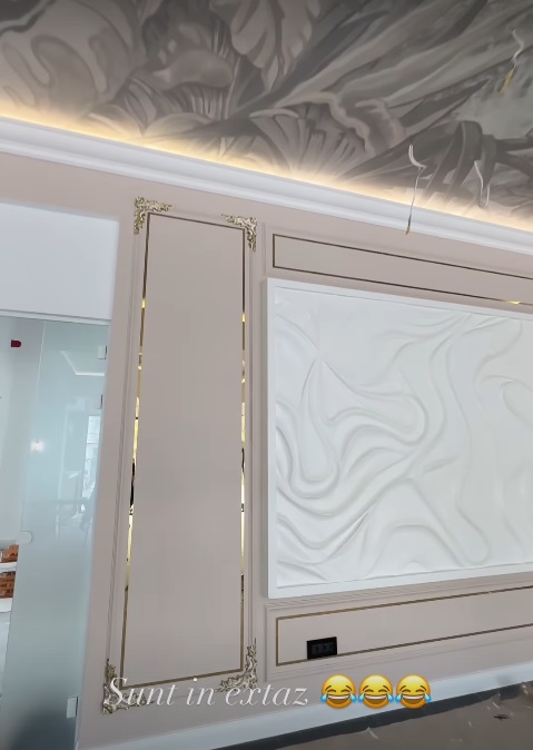 Imagini cu hotelul pe care l-a construit soția lui Adrian Minune. La parter va fi un restaurant cu specific mediteraneean