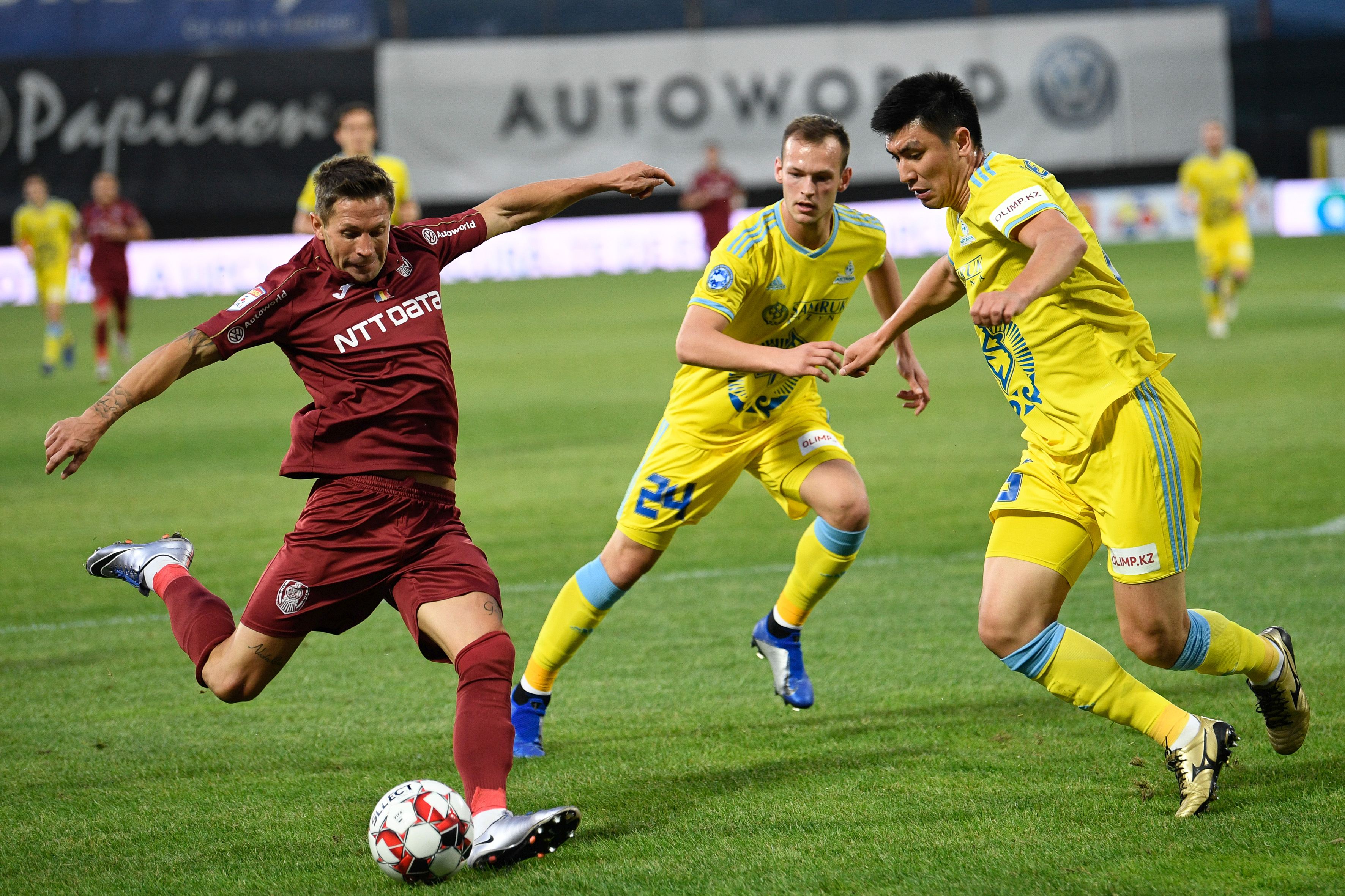 CFR Cluj - Astana 3-1, în turul 1 preliminar în Liga Campionilor. Billel Omrani, omul care a adus calificarea. Urmează Maccabi Tel Aviv