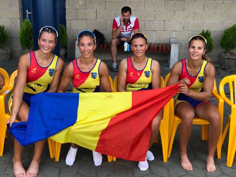 România, locul 1 pe medalii la Europene de canotaj pentru tineret. Tricolorii, 8 medalii de aur / GALERIE FOTO