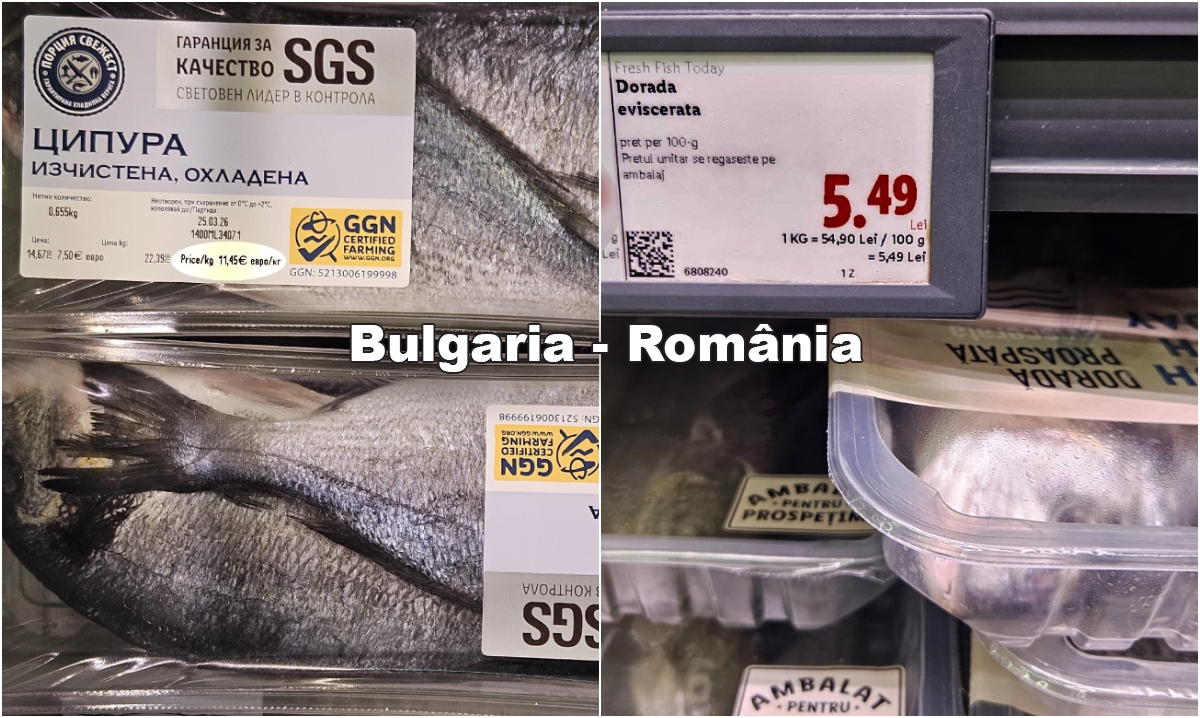 Experiment Libertatea. Preţurile la alimente în Bulgaria faţă de România: şi castraveţii aduşi din Grecia sunt mai scumpi la vecini