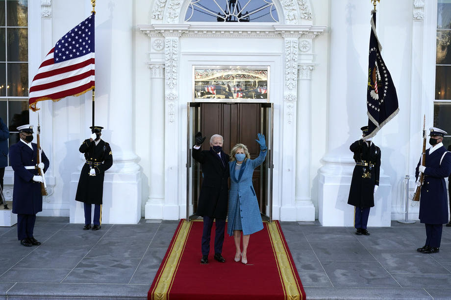 Ziua inaugurării lui Joe Biden la Casa Albă, în imagini