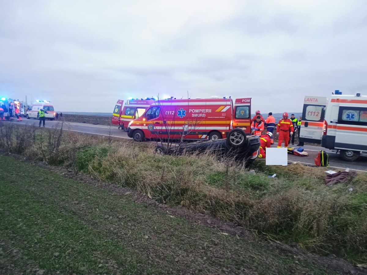 Cezar, pompierul care a plâns cu copilul de 3 ani mort în brațe, după accidentul de la Suceava: „A plecat cu tot cu o mie de visuri”