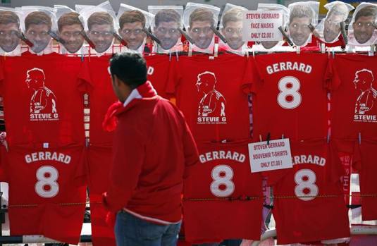 Momente emoționante la retragerea lui Steven Gerrard! / GALERIE FOTO