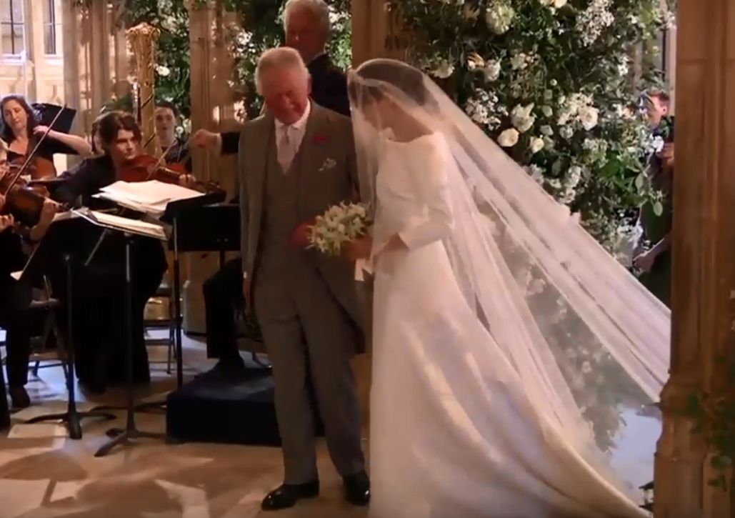 FOTO & VIDEO | Primele imagini cu Meghan Markle în rochie de mireasă