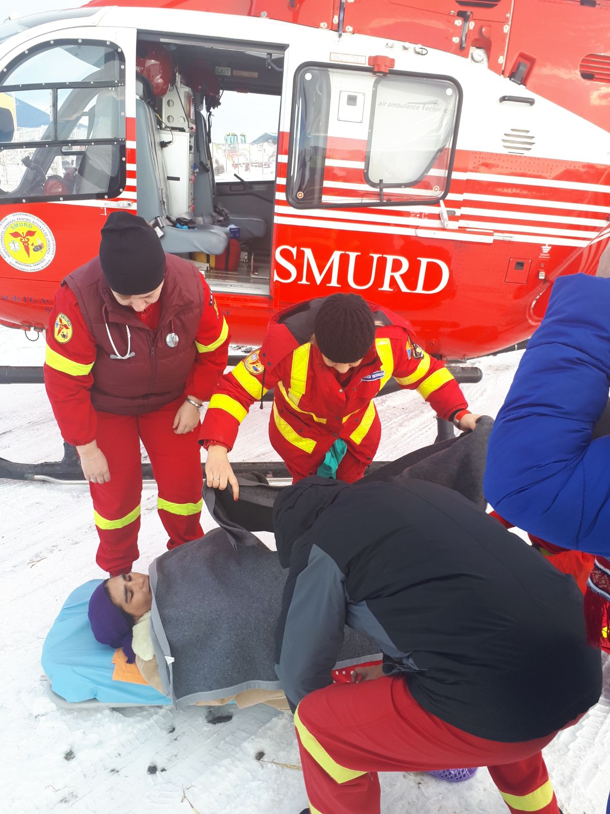 UPDATE O gravidă din Tulcea va fi salvată cu elicopterul SMURD