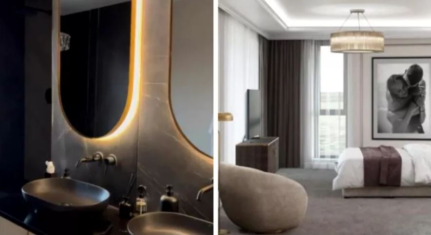Imagini cu casa în care locuiește Vlăduța Lupău. Mobila a fost făcută la comandă și s-au folosit materiale de lux