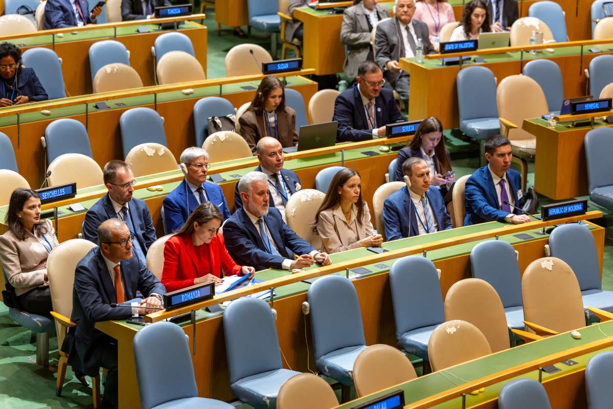 Sala aproape goală la discursul ținut de Nicușor Dan la Adunarea Generală ONU de la New York