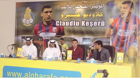 Keşeru a fost prezentat oficial la Al Gharafa de şeicul miliardar / FOTO