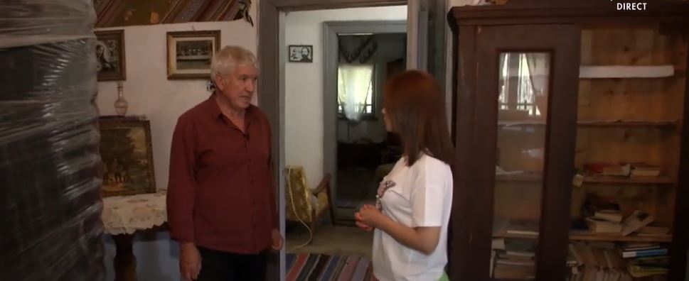 Imagini cu casa pe care Mircea Diaconu o primise moștenire de la părinți. Actorul se mutase la țară