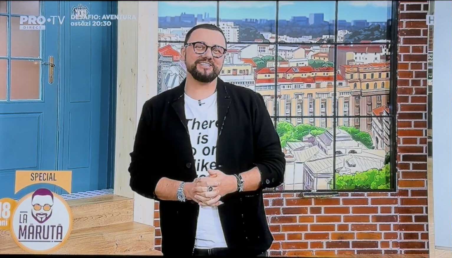 Cătălin Măruță, prima apariție la Pro TV după ce s-a aflat că emisiunea lui va fi scoasă de pe post. Anunțul prezentatorului: „Nu vreau să pară laudă”
