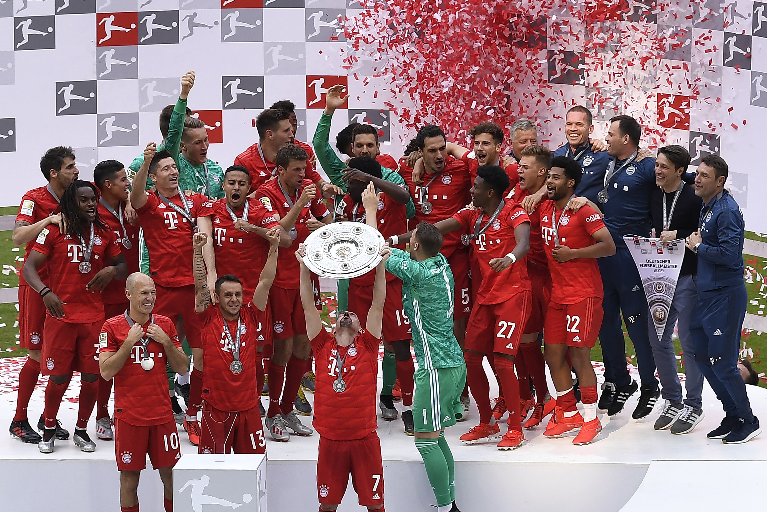Bayern Munchen, campioană a Germaniei pentru a șaptea oară la rând
