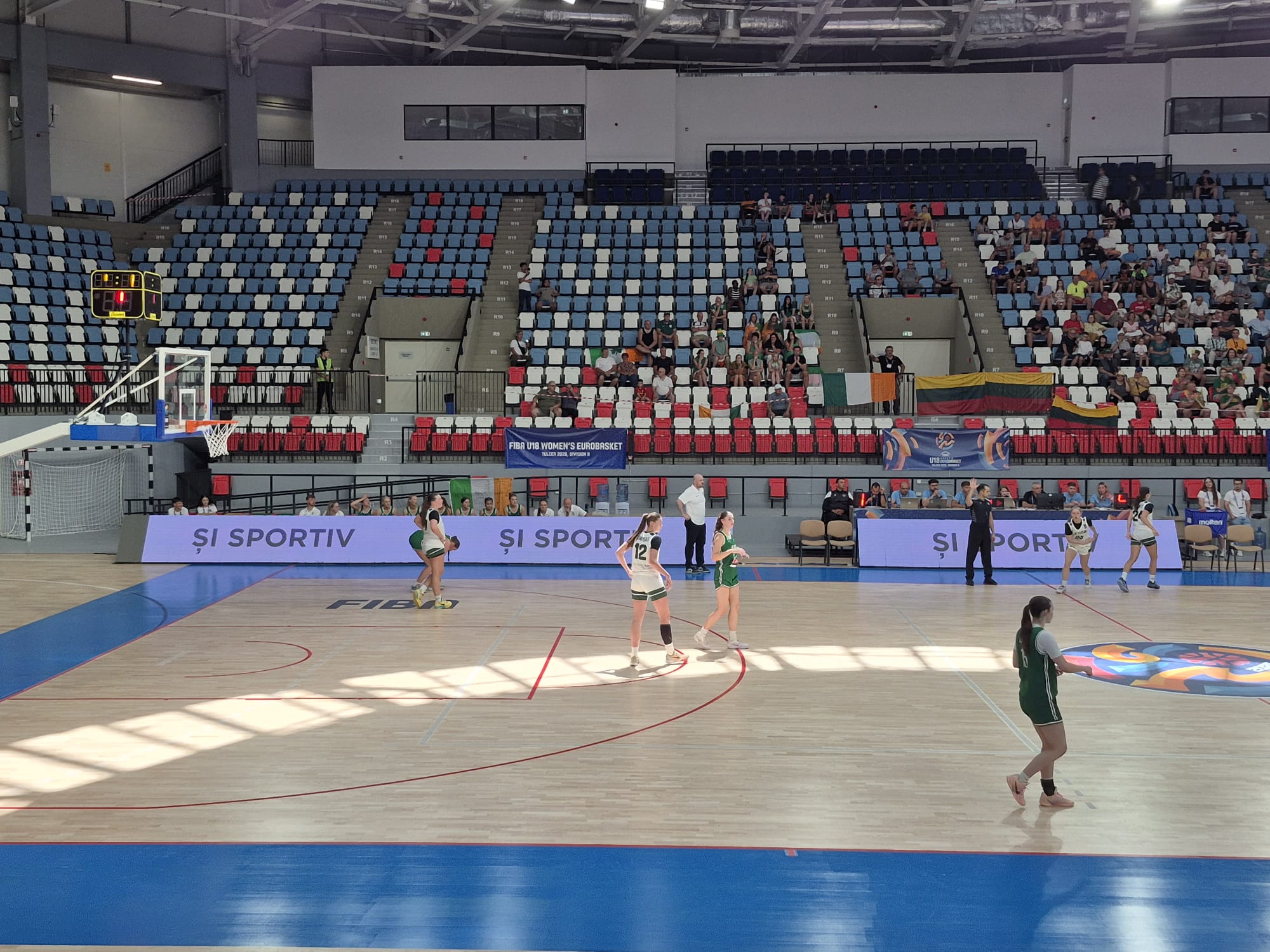 România are o nouă sală polivalentă. Bijuteria de la malul Dunării inaugurată cu meci în campionatul european de baschet