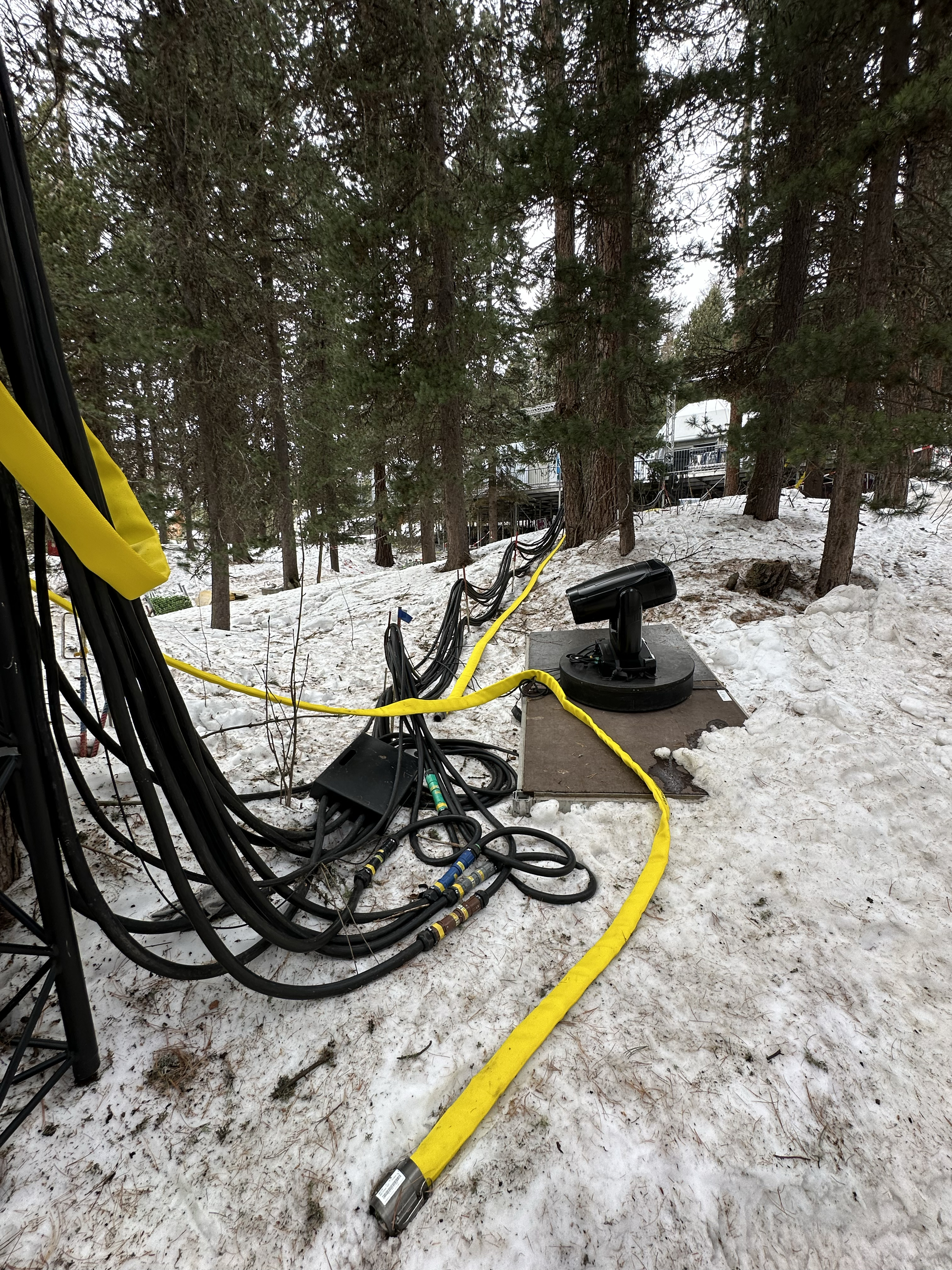 Prezentare de modă exclusivistă în mijlocul unei păduri, la St. Moritz. Organizațiile de mediu se tem că vor fi tăiați copacii. Cine este organizatorul