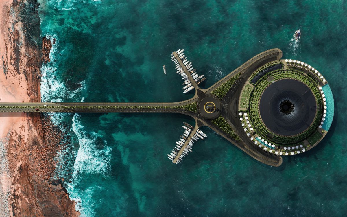Un hotel plutitor, care se învârte în mare, va fi construit în Qatar. Clădirea va funcționa și ca un uriaș generator