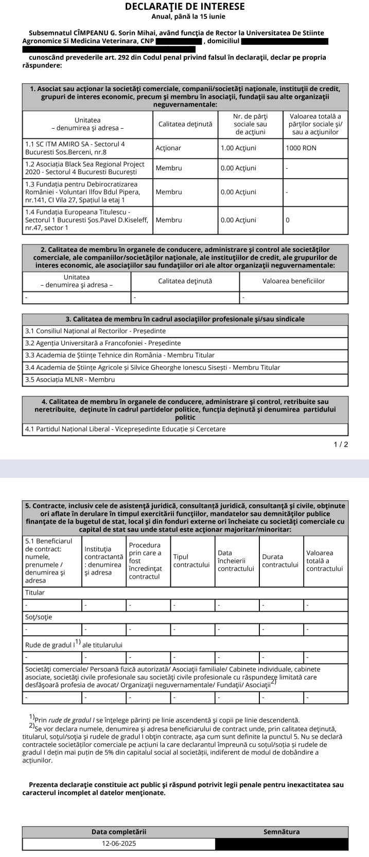 Cine sunt Marian Neacșu și Sorin Cîmpeanu, propuși la Interne și Apărare în Guvernul Veștea. Unul a fost condamnat, celălalt a demisionat după un scandal de plagiat