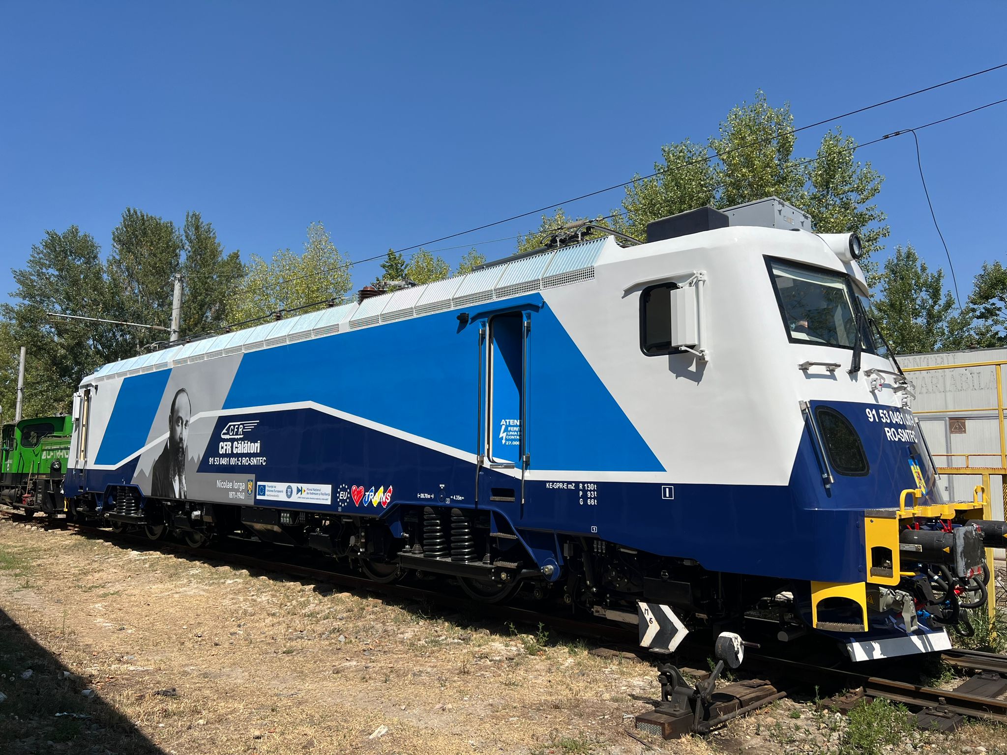 Prima locomotivă electrică modernizată de CFR Călători cu fonduri prin PNRR va circula până la sfârșitul anului. Ce viteză poate atinge