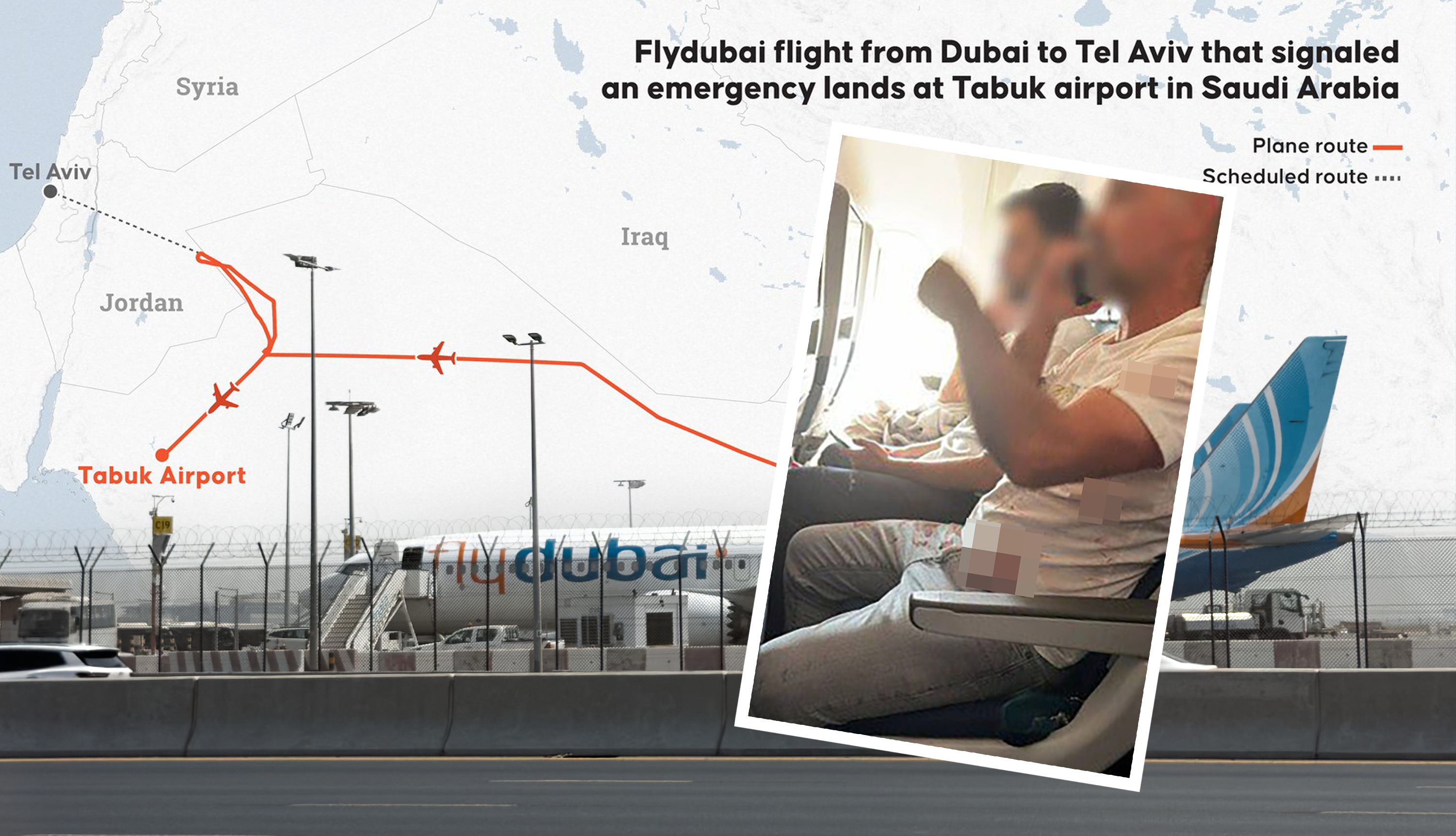 Pilot izboden nožem na letu Flaj Dubaija, avion preusmeren u Saudijsku Arabiju