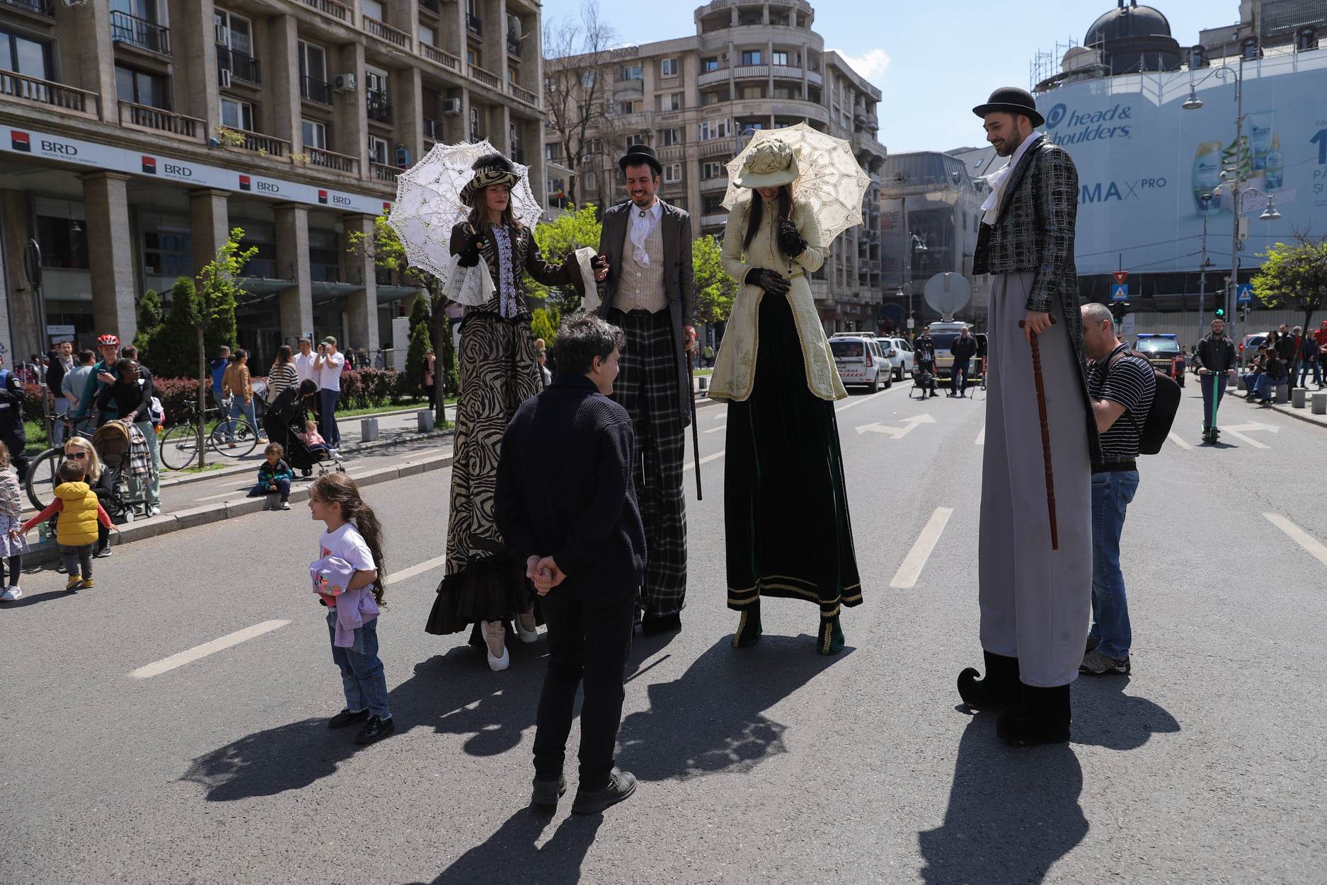 Bicicletele, interzise pe Calea Victoriei din București în weekendurile „Străzi deschise”