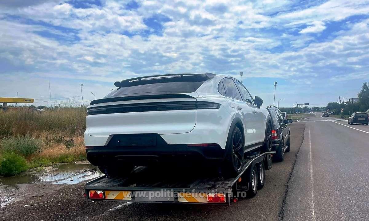 O mașină de 785.000 de lei a fost găsită de polițiștii români la doar o zi după ce autoritățile din Cehia au dat alerta