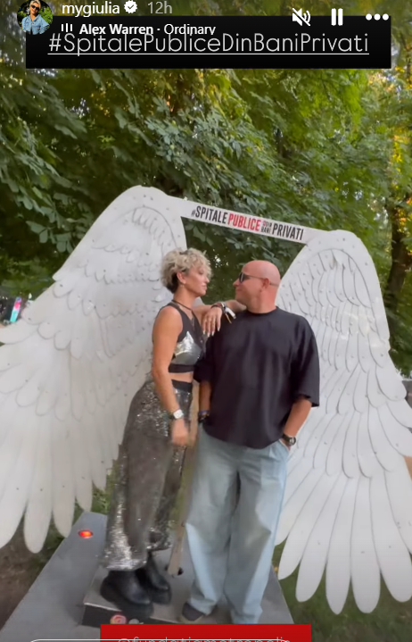 Cum au apărut Giulia și Vlad Huidu la Undold 2025. Artista a atras toate privirile cu ținuta ei. „La multi ani, festivalul nostru de suflet!”
