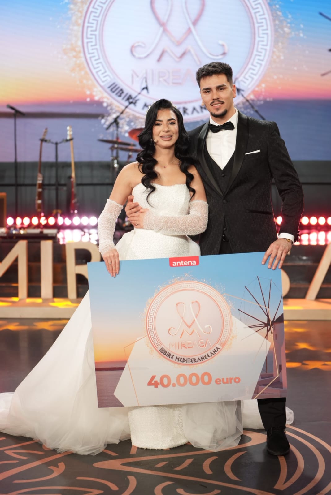 Lavinia și Adin au câștigat show-ul matrimonial „Mireasa”. Cuplul a plecat acasă cu 40.000 de euro