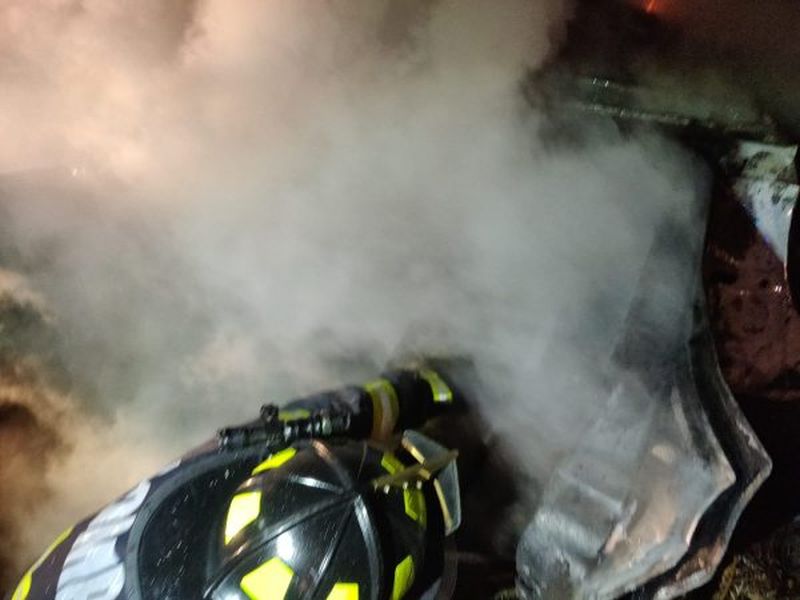 FOTO| Două persoane au murit carbonizate într-un accident rutier produs în Arad