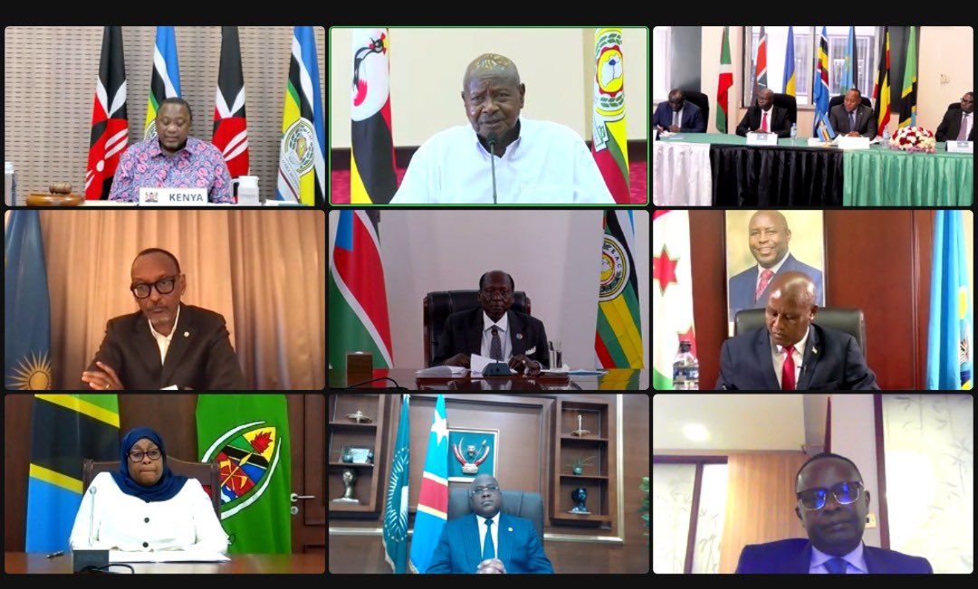 The leaders of the East African Community  