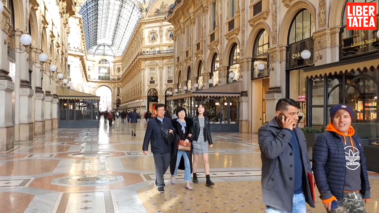 Corespondență din Milano de la trimisul special Libertatea. Turism în vremea coronavirusului: city-tour cu autobuzul gol și chelneri cu mănuși chirurgicale