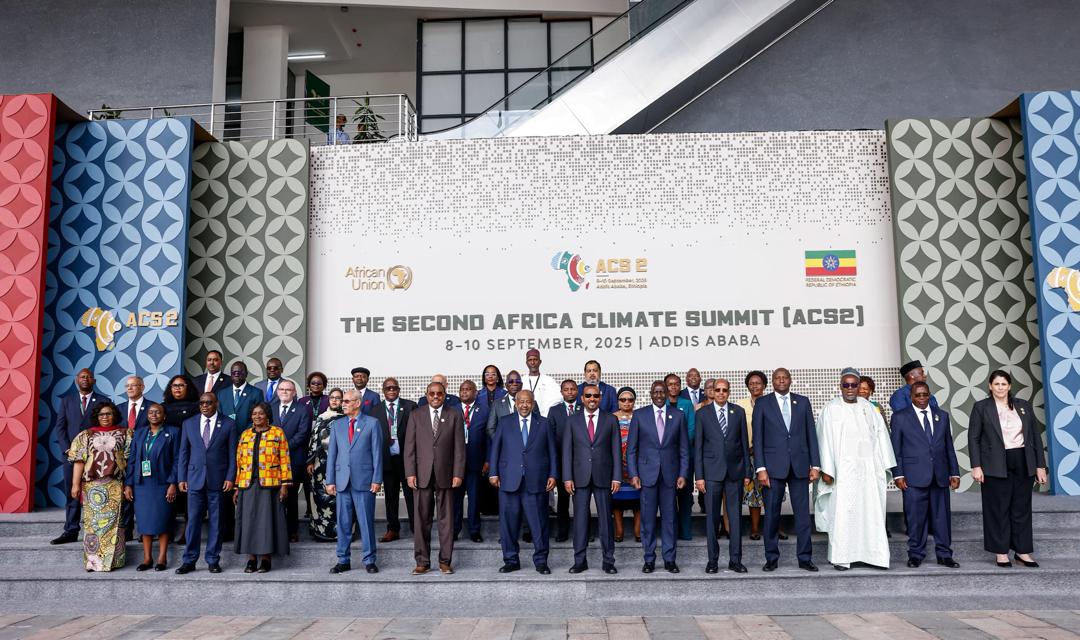 Heads of state from across Africa gather at the Second Africa Climate Summit in Ethiopia
