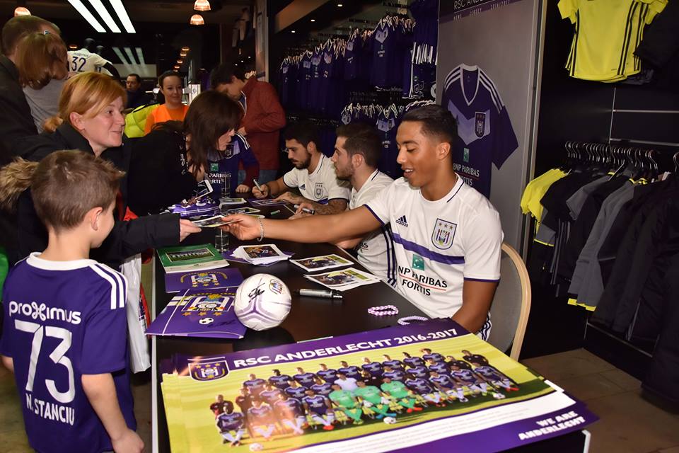 Nicolae Stanciu și Alexandru Chipciu sunt iubiți de fanii echipei Anderlecht | GALERIE FOTO&VIDEO
