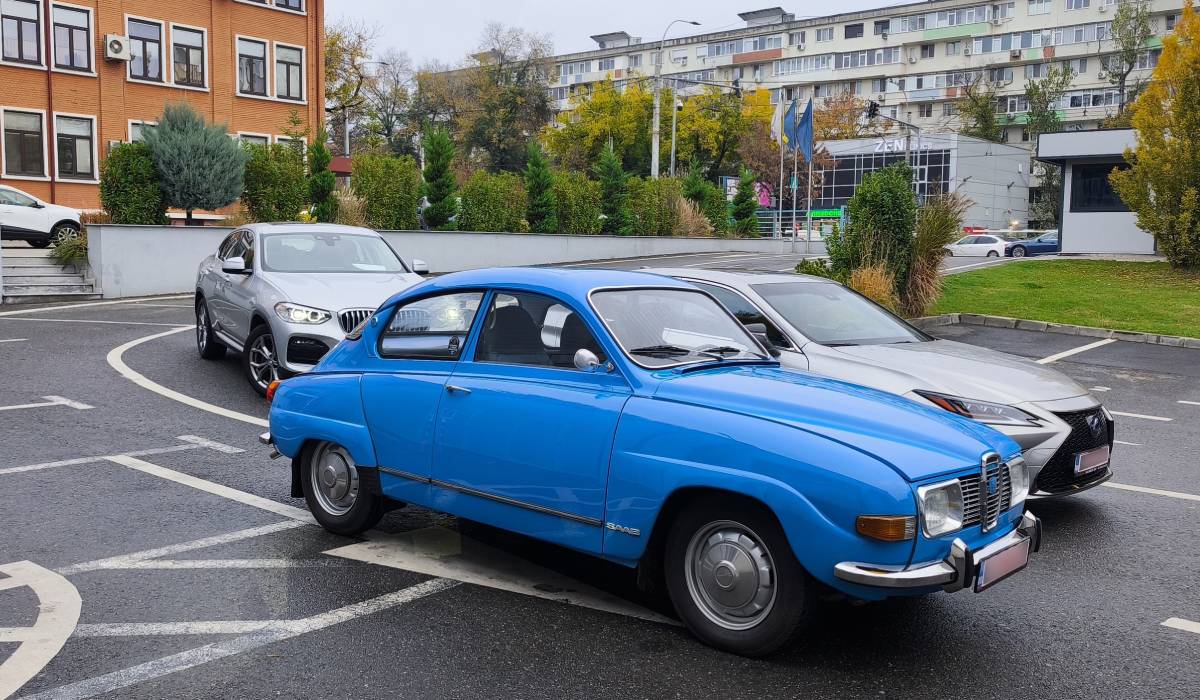 Mașina cunoscută ca „Micuța Lacrimă” a ajuns la RAR București: „Nu ați văzut prea multe astfel de modele în trafic”