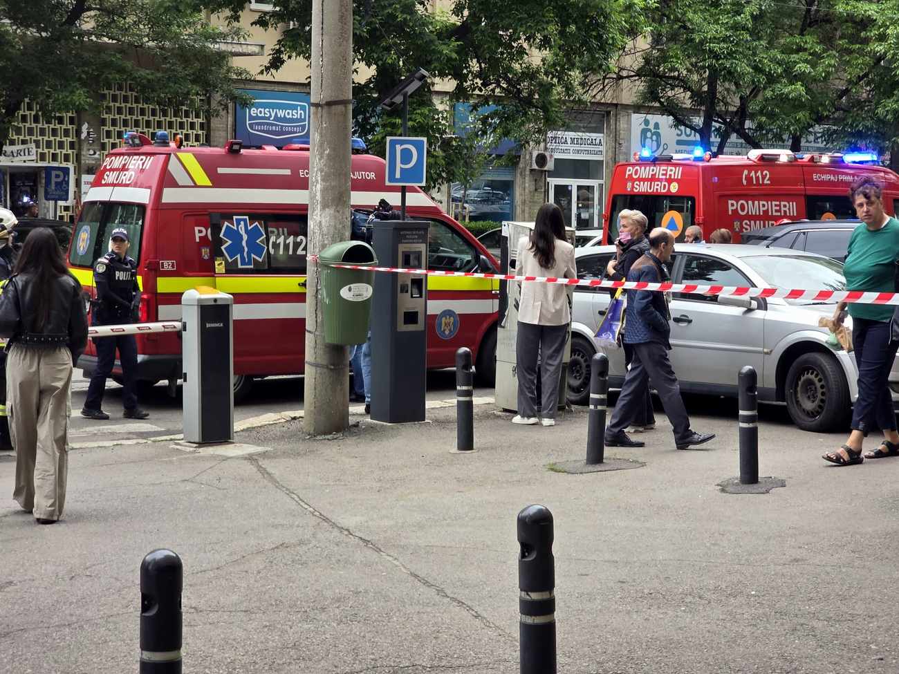 Primul salvator care a ajuns la liftul căzut cu 7 oameni în Ministerul Transporturilor povestește ce a văzut: „Nu țipa nimeni, i-am scos în 6 minute”