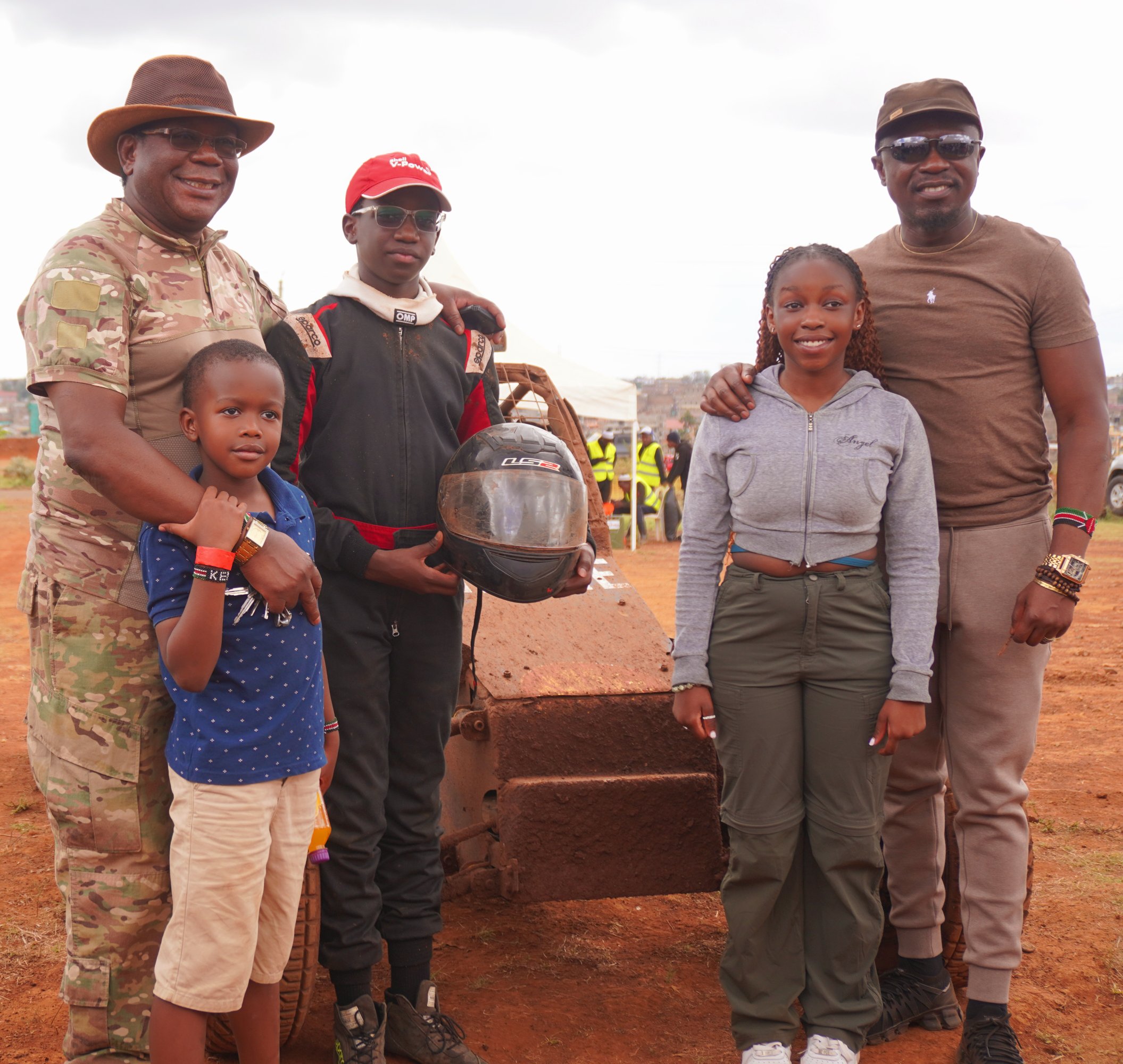 Ababu Namwamba celebrating his son