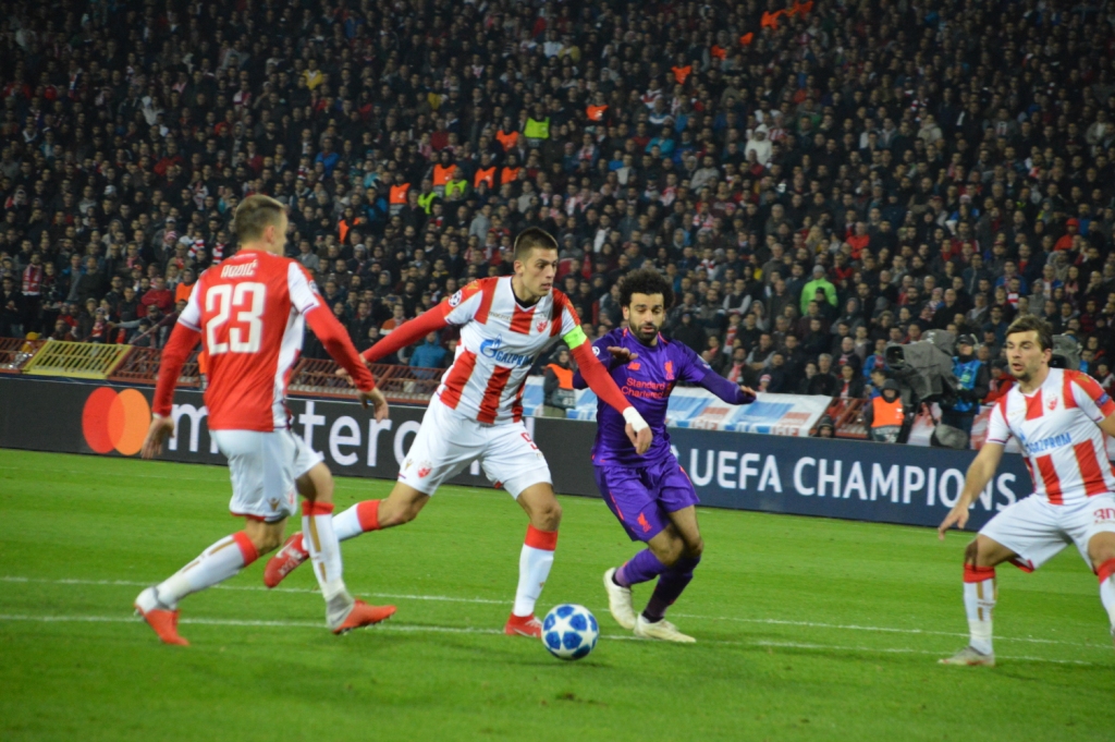 Libertatea a fost în ”cazanul” de pe ”Maracana” belgrădeană, la Steaua Roșie - Liverpool 2-0