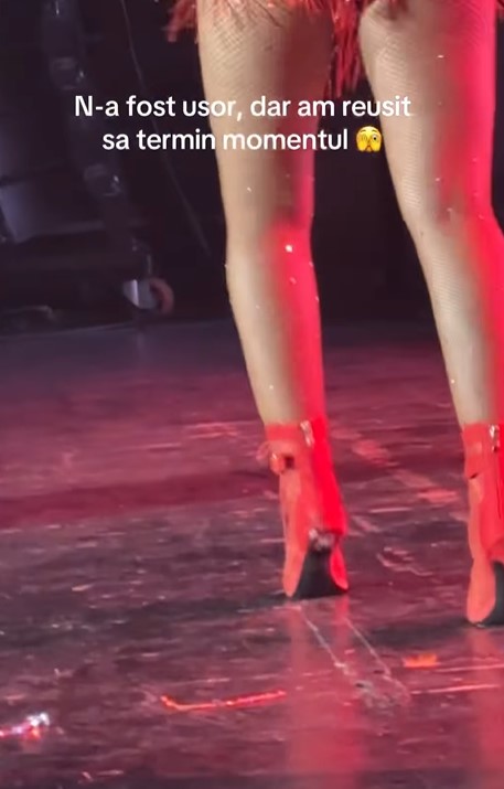 Andreea Bălan, moment stânjenitor pe scenă. Ce a pățit în timpul concertului din Ploiești