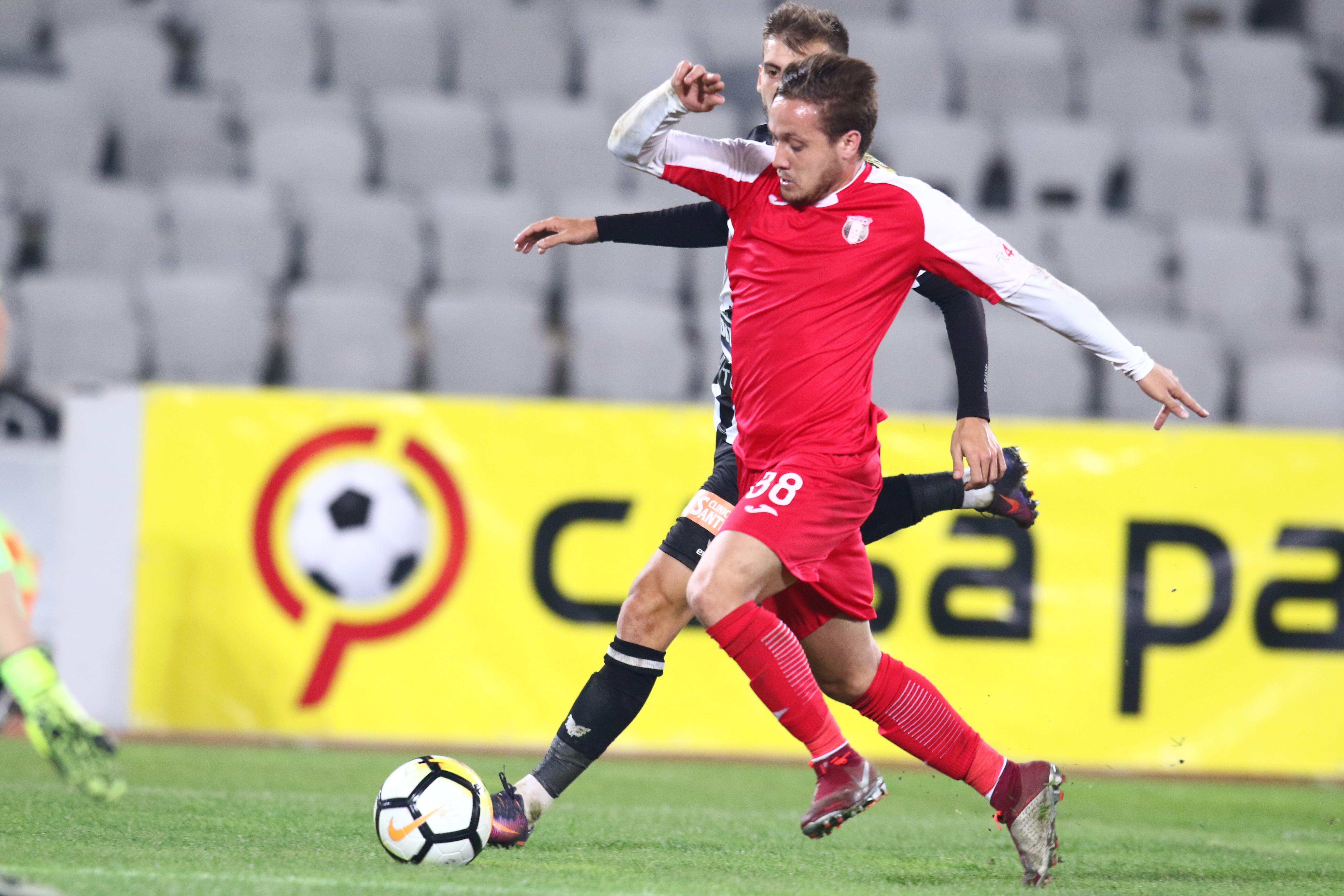 Prima reacție a fotbalistului Valentin Gheorghe, după prostia făcută în finalul meciului U Cluj - Astra Giurgiu: "Nu mi-am dat seama că sunt în ofsaid"